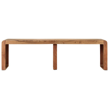 Bench 160x38x45 cm Solid Wood Acacia