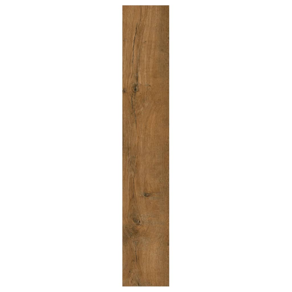 Wall Panels Wood Look Brown PVC 2.06 m²