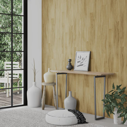 Wall Panels Wood Look Brown PVC 2,06 m²
