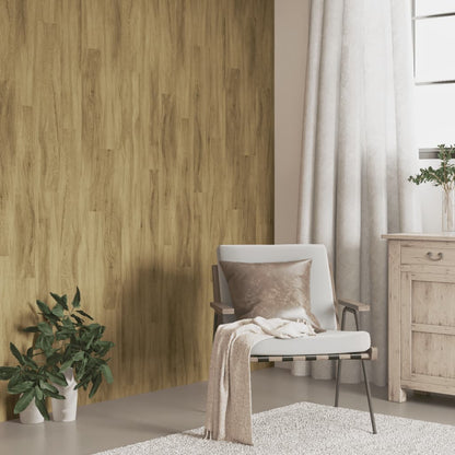 Wall Panels Wood Look Brown PVC 2,06 m²