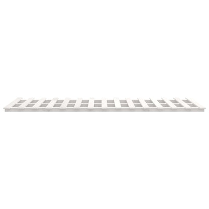Bed Frame without Mattress White 90x190 cm Single Solid Wood Pine