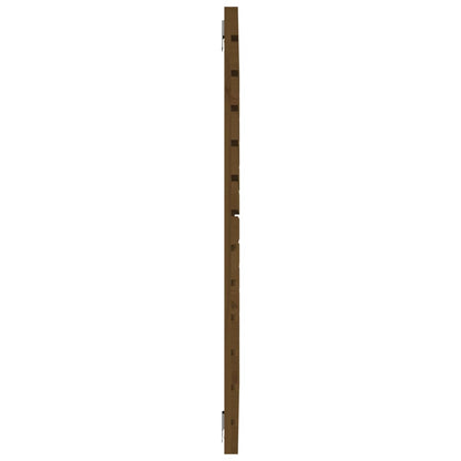 Wall Headboard Honey Brown 106x3x91.5 cm Solid Wood Pine