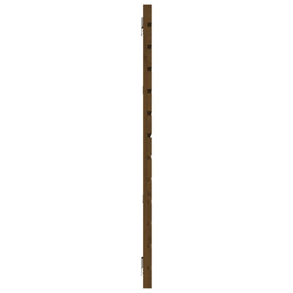 Wall Headboard Honey Brown 206x3x91.5 cm Solid Wood Pine