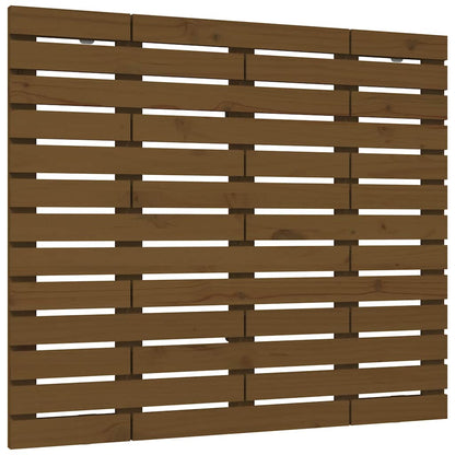 Wall Headboard Honey Brown 96x3x91.5 cm Solid Wood Pine