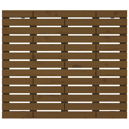 Wall Headboard Honey Brown 96x3x91.5 cm Solid Wood Pine