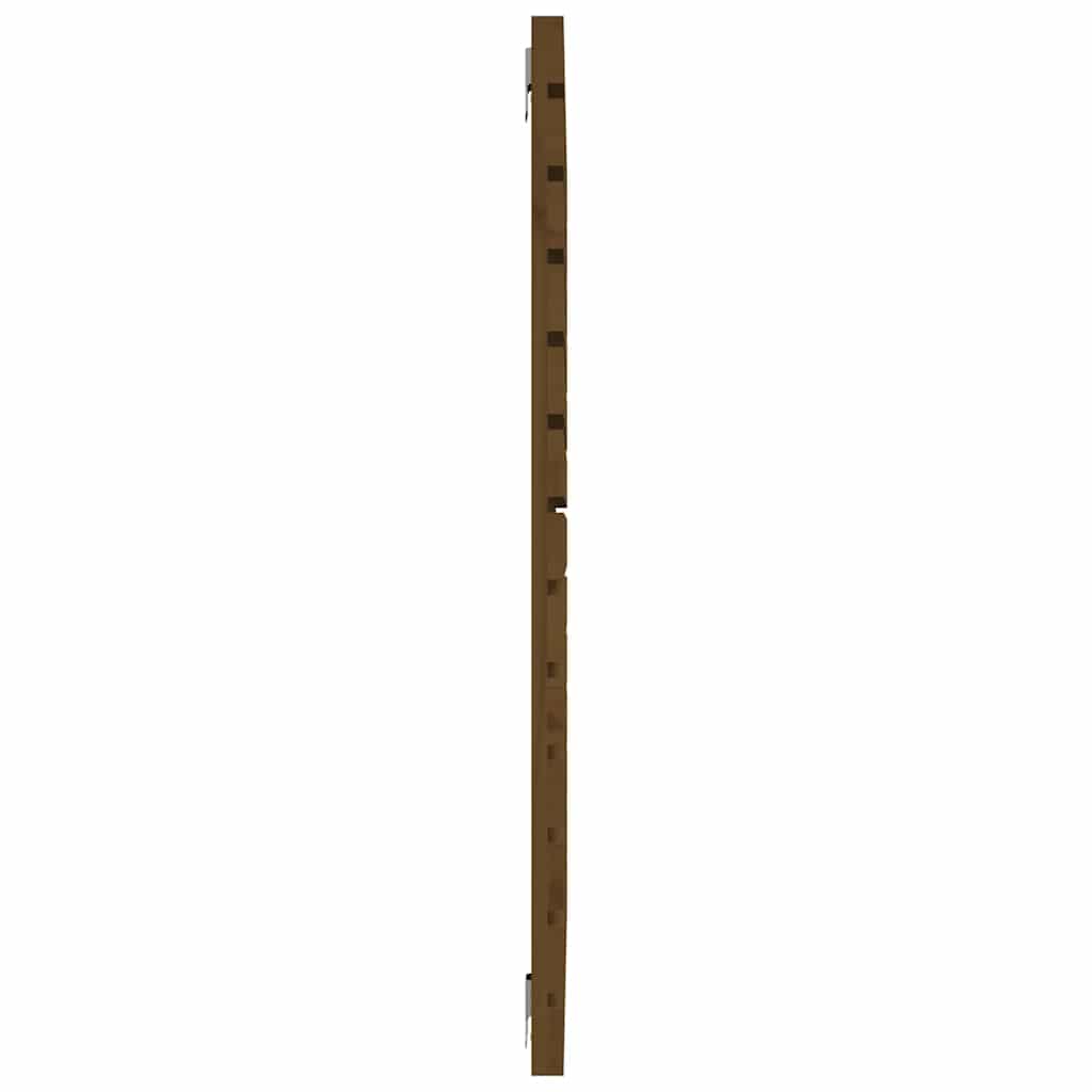 Wall Headboard Honey Brown 96x3x91.5 cm Solid Wood Pine