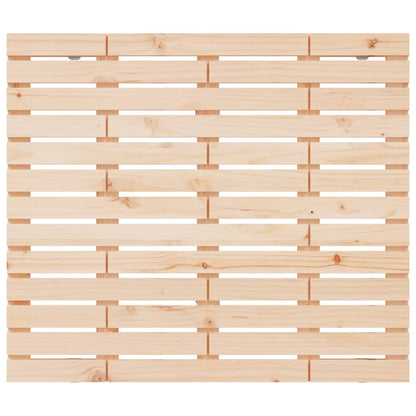 Wall Headboard 126x3x91.5 cm Solid Wood Pine