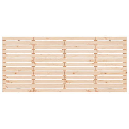Wall Headboard 156x3x91.5 cm Solid Wood Pine