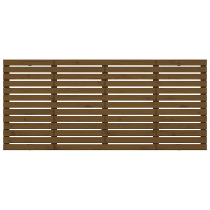 Wall Headboard Honey Brown 166x3x91.5 cm Solid Wood Pine