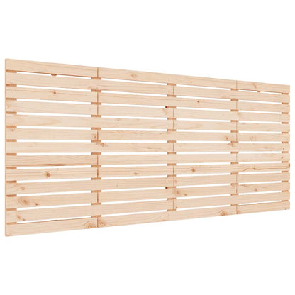 Wall Headboard 186x3x91.5 cm Solid Wood Pine