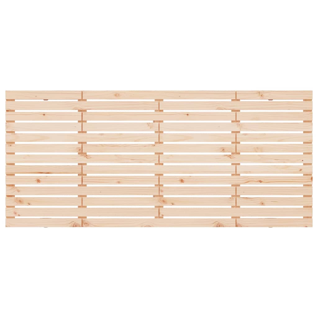 Wall Headboard 186x3x91.5 cm Solid Wood Pine