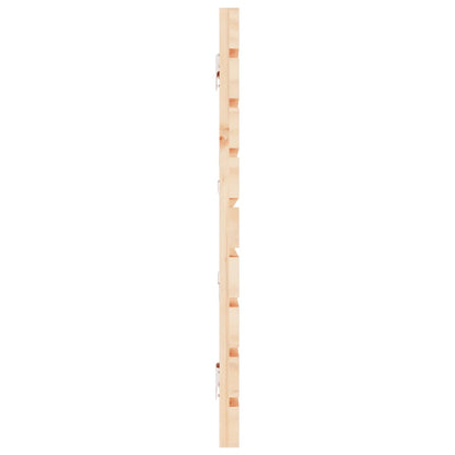 Wall Headboard 206x3x63 cm Solid Wood Pine