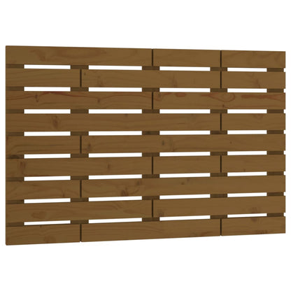 Wall Headboard Honey Brown 96x3x63 cm Solid Wood Pine