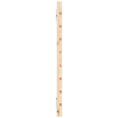 Wall Headboard 126x3x63 cm Solid Wood Pine