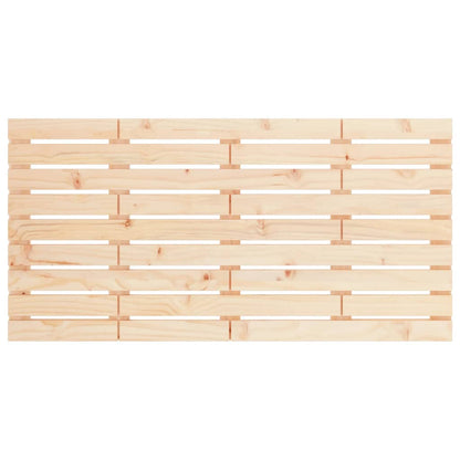 Wall Headboard 156x3x63 cm Solid Wood Pine
