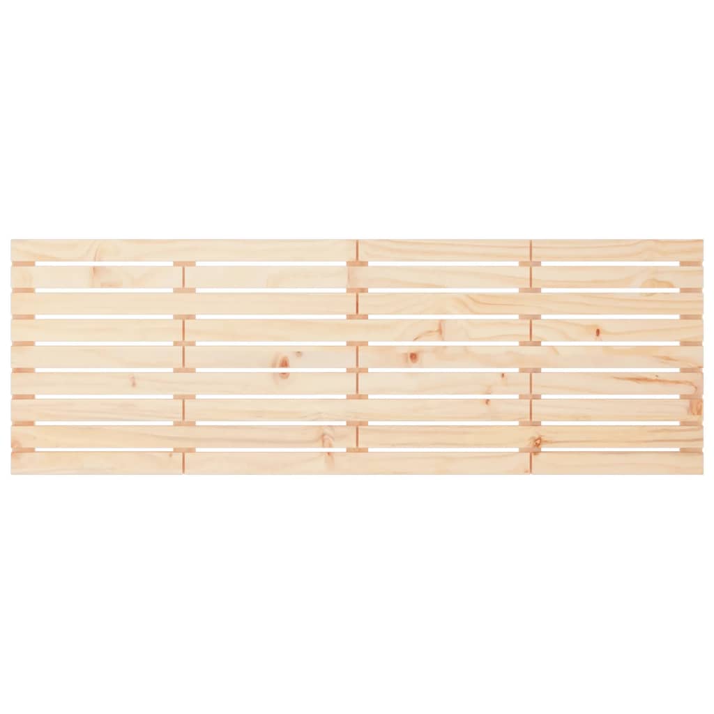Wall Headboard 166x3x63 cm Solid Wood Pine
