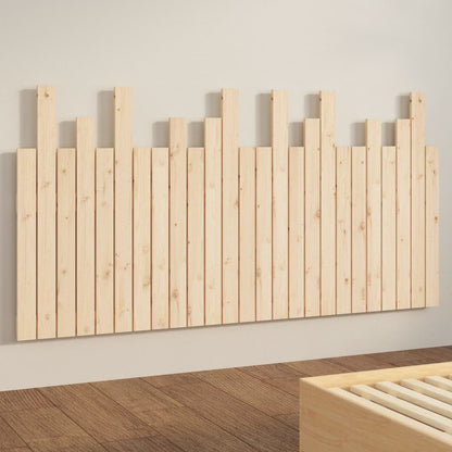 Wall Headboard 159.5x3x80 cm Solid Wood Pine