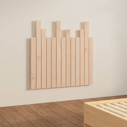 Wall Headboard 82.5x3x80 cm Solid Wood Pine