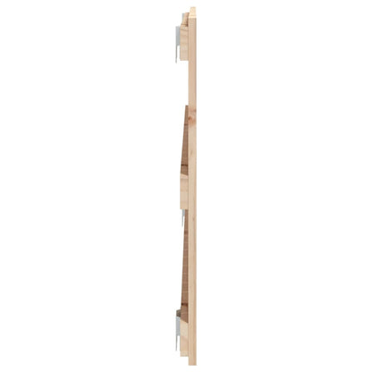 Wall Headboard 108x3x60 cm Solid Wood Pine