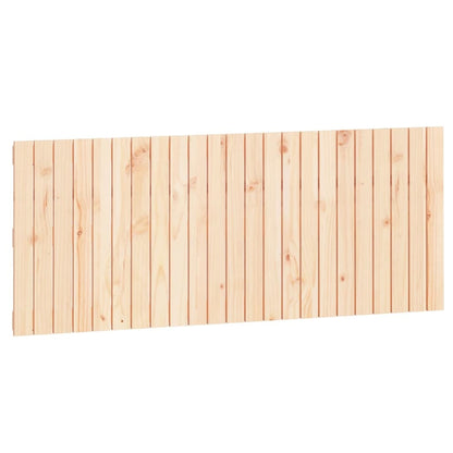 Wall Headboard 147x3x60 cm Solid Wood Pine