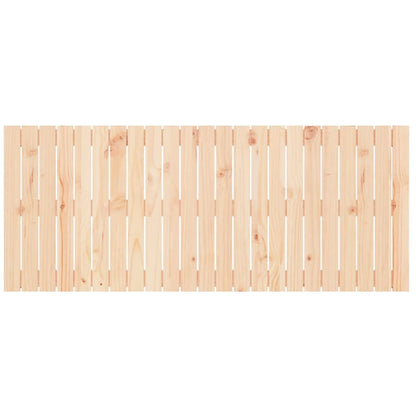 Wall Headboard 147x3x60 cm Solid Wood Pine