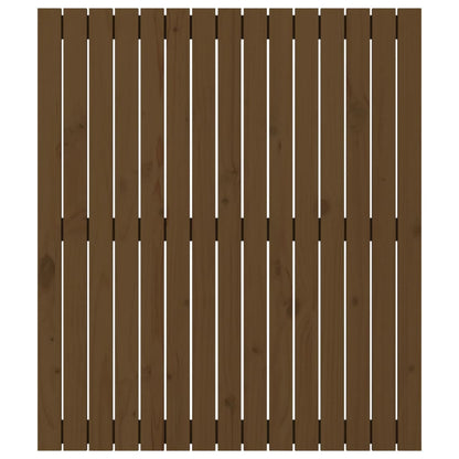 Wall Headboard Honey Brown 95.5x3x110 cm Solid Wood Pine