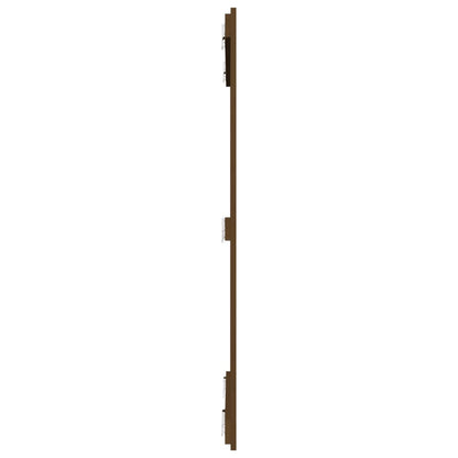Wall Headboard Honey Brown 95.5x3x110 cm Solid Wood Pine