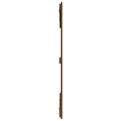 Wall Headboard Honey Brown 159.5x3x110 cm Solid Wood Pine