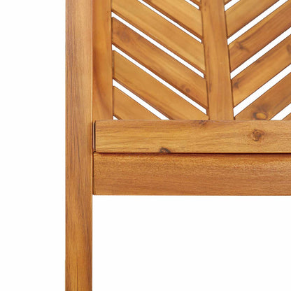 Garden Dining Set 3 pcs Brown Solid Acacia Wood