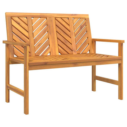 Garden Lounge Set 5 pcs Brown Solid Acacia Wood