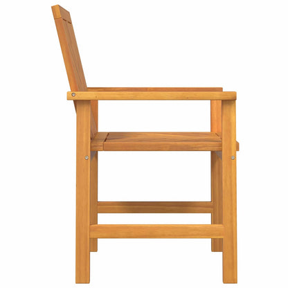Dining Chair 6 pcs Natural Solid Acacia Wood