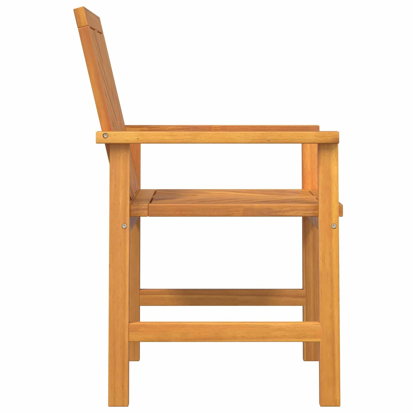 Dining Chair 8 pcs Natural Solid Acacia Wood