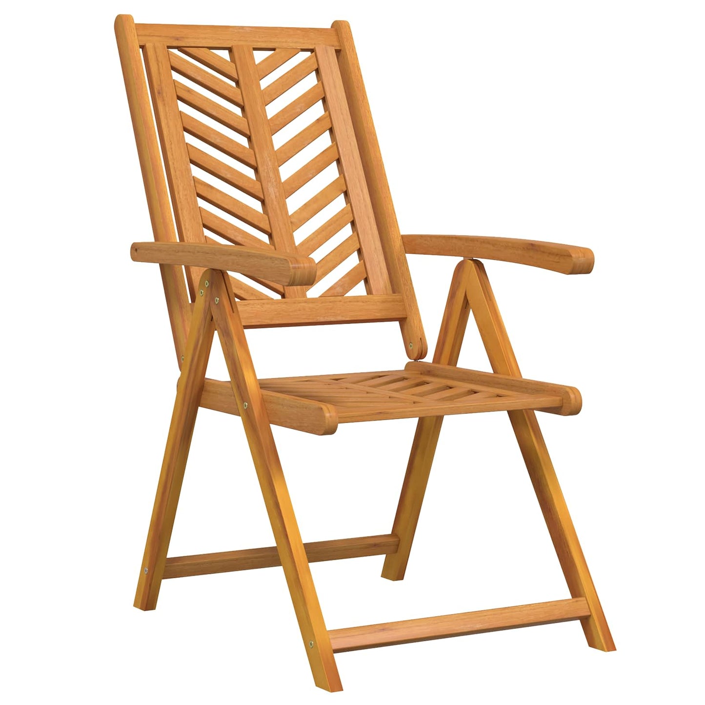 Garden Chair 4 pcs Brown 57 x 72 x 109 cm Solid Acacia Wood