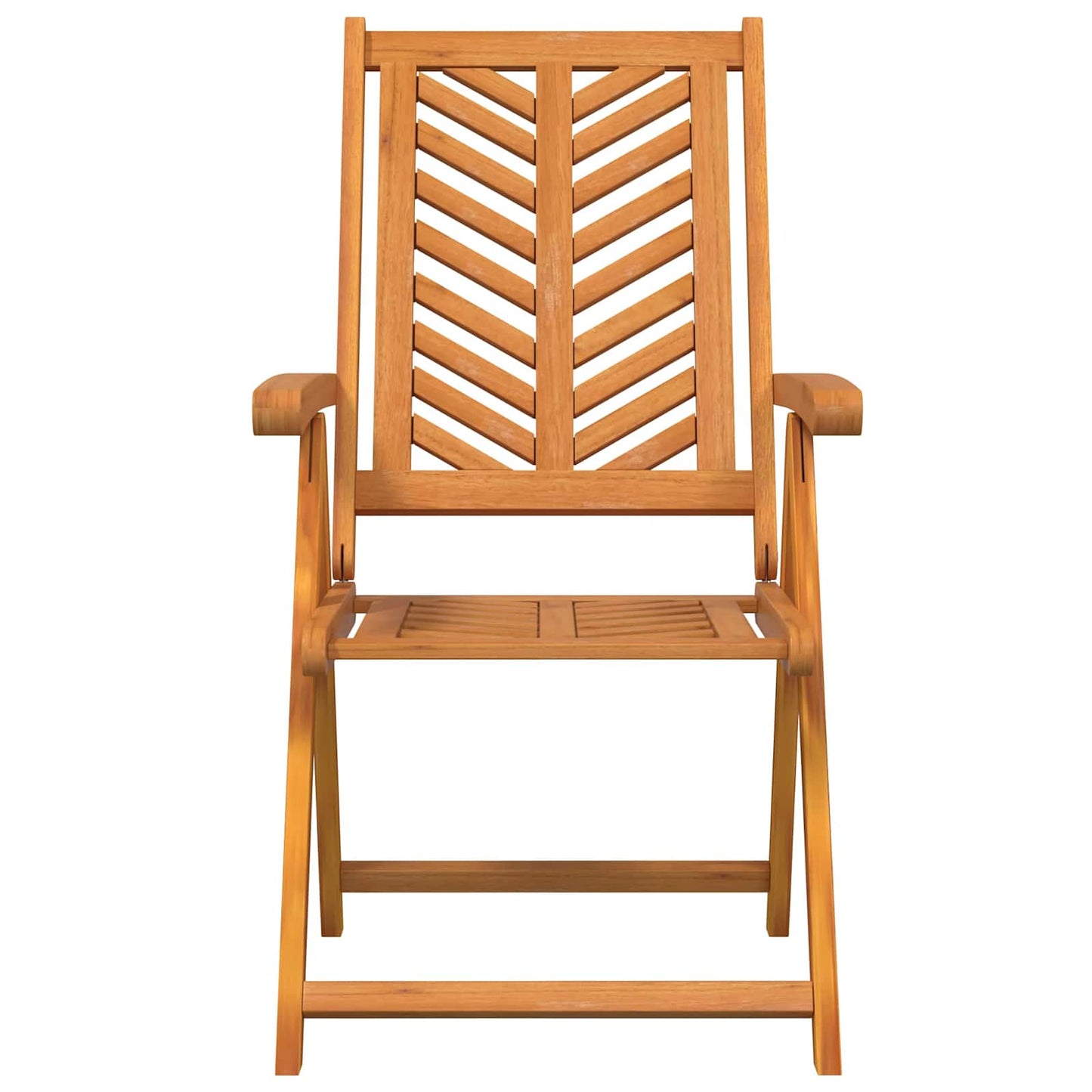 Garden Chair 4 pcs Brown 57 x 72 x 109 cm Solid Acacia Wood
