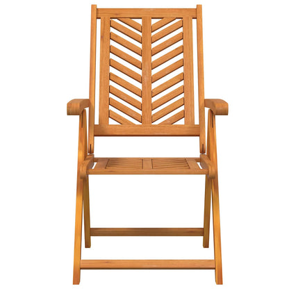Garden Chair 4 pcs Brown 57 x 72 x 109 cm Solid Acacia Wood