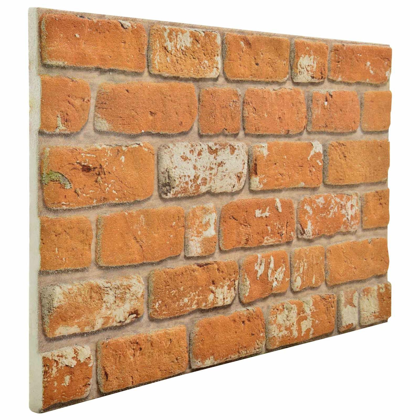 Wall Panels 10 pcs Brick 100 x 50 cm EPS Foam