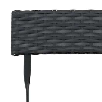 Folding Bistro Chair | Set of 2 | Black