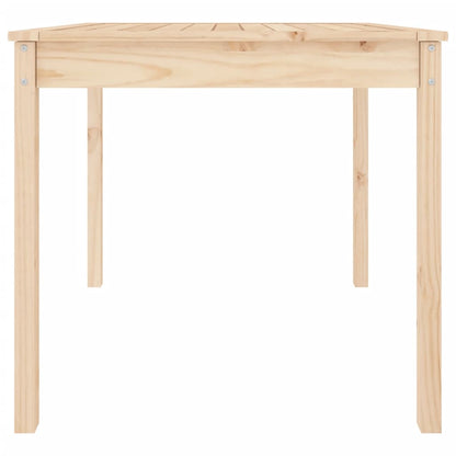 Garden Table 82,5x82,5x76 cm Solid Wood Pine