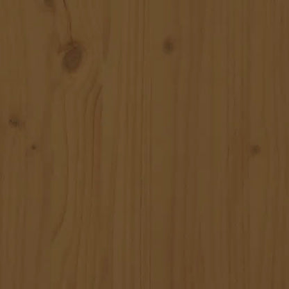 Garden Table Honey Brown 82,5x82,5x76 cm Solid Wood Pine
