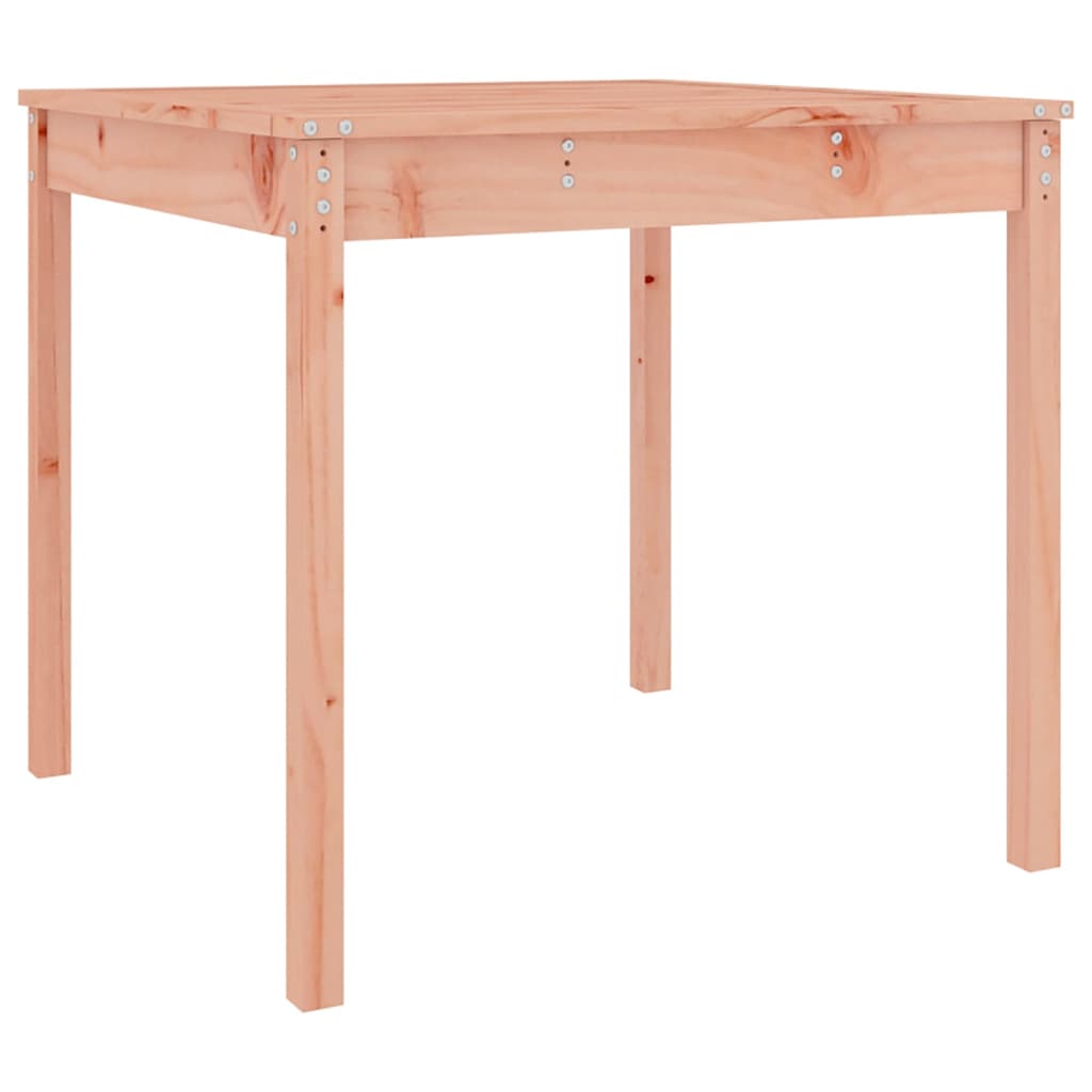 Garden Table 82,5x82,5x76 cm Solid Wood Douglas