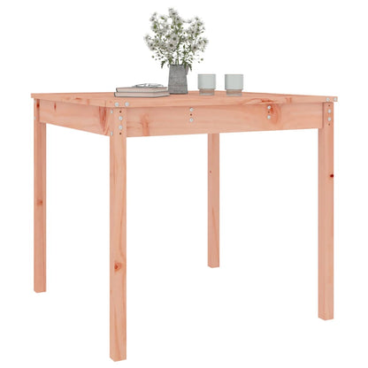 Garden Table 82,5x82,5x76 cm Solid Wood Douglas
