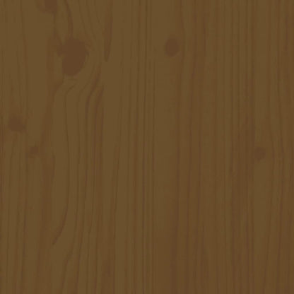Garden Table Honey Brown 203,5x100x76 cm Solid Wood Pine
