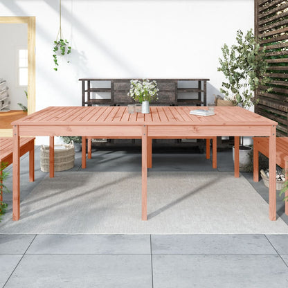 Garden Table 203,5x100x76 cm Solid Wood Douglas
