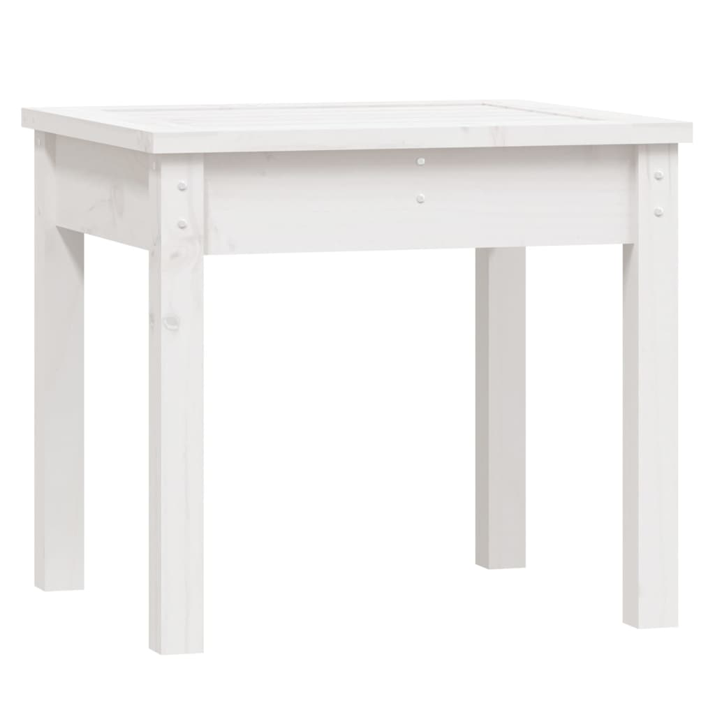 Garden Bench | White | Solid Pine Wood | Small | Garden Bench