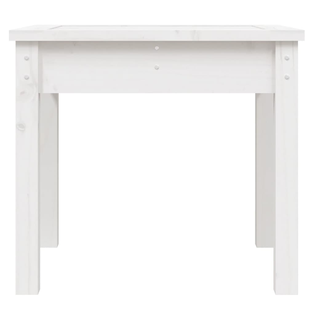 Garden Bench | White | Solid Pine Wood | Small | Garden Bench