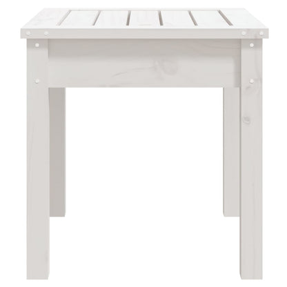 Garden Bench | White | Solid Pine Wood | Small | Garden Bench