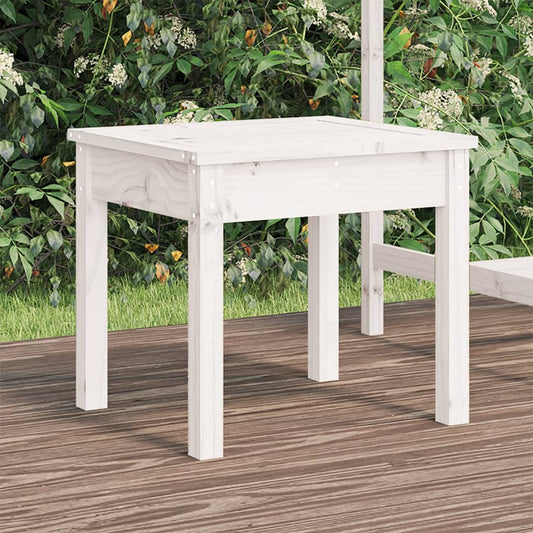 Garden Bench | White | Solid Pine Wood | Small | Garden Bench