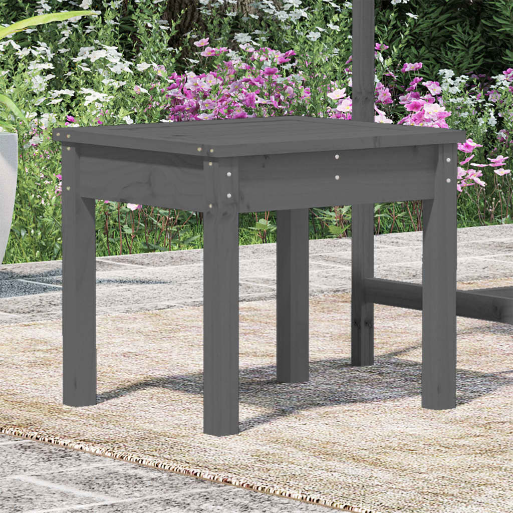 Garden Bench | Grey | Solid Pine Wood | Standard | Durable | Garden Bench