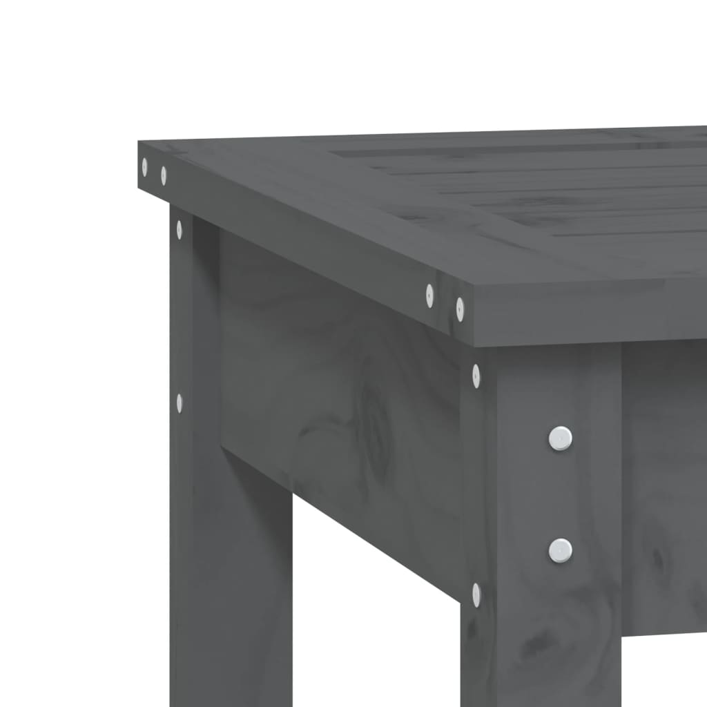 Garden Bench | Grey | Solid Pine Wood | Standard | Durable | Garden Bench