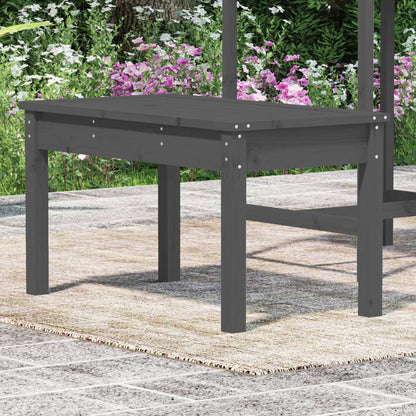 Garden Bench | Grey | Solid pine wood | Medium | Tough | Garden Bench